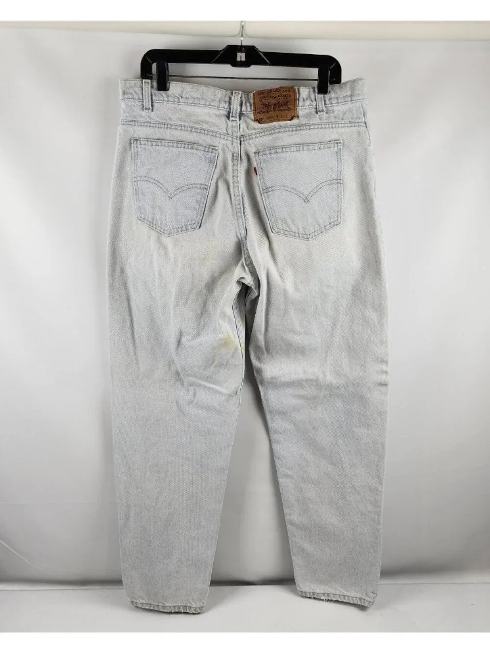 Levi’s 550 Vintage Jeans Men 36x31 Relaxed Fit Tapered Lt Blue Denim 95' Y2K USA